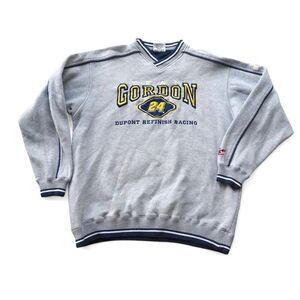 Chase Authentic Vintage Jeff Gordan #24 Pullover Sweatshirt Grey Men's XL
